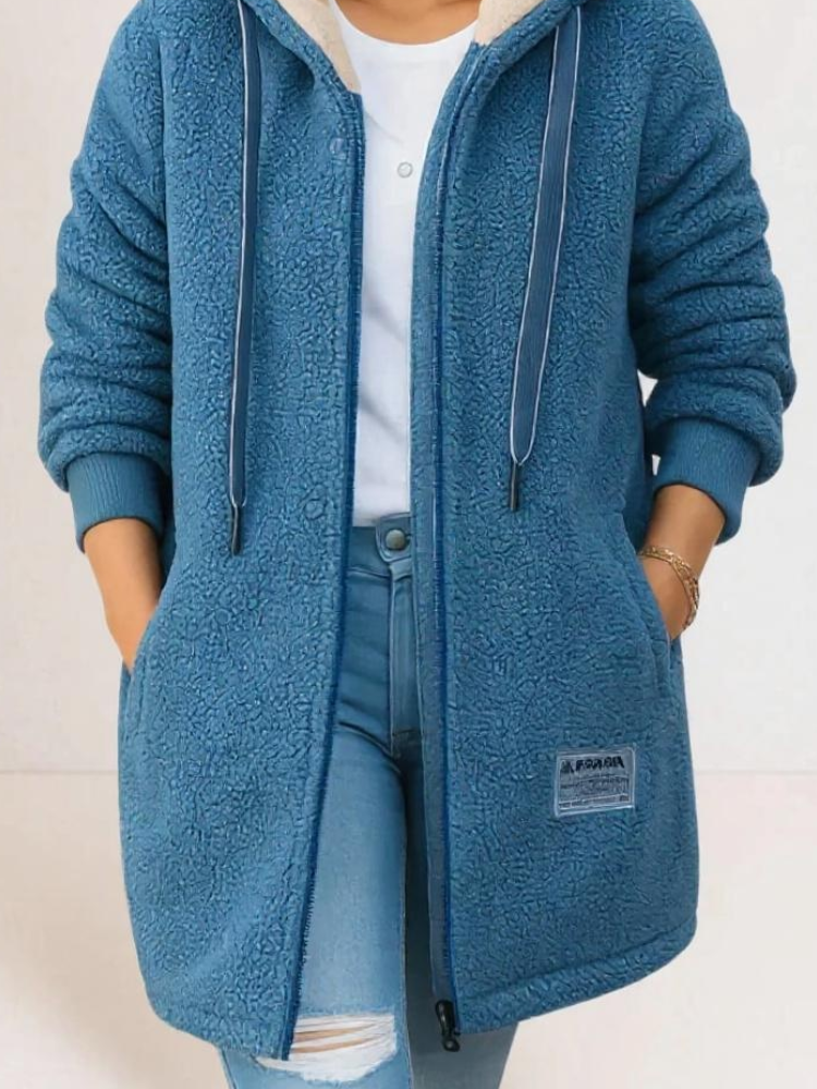Élodie | Veste en Polar Chaude