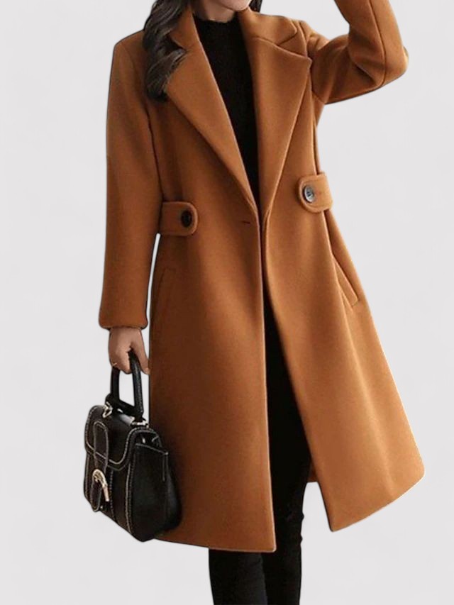 Elise | Belted Winter Wool Coat