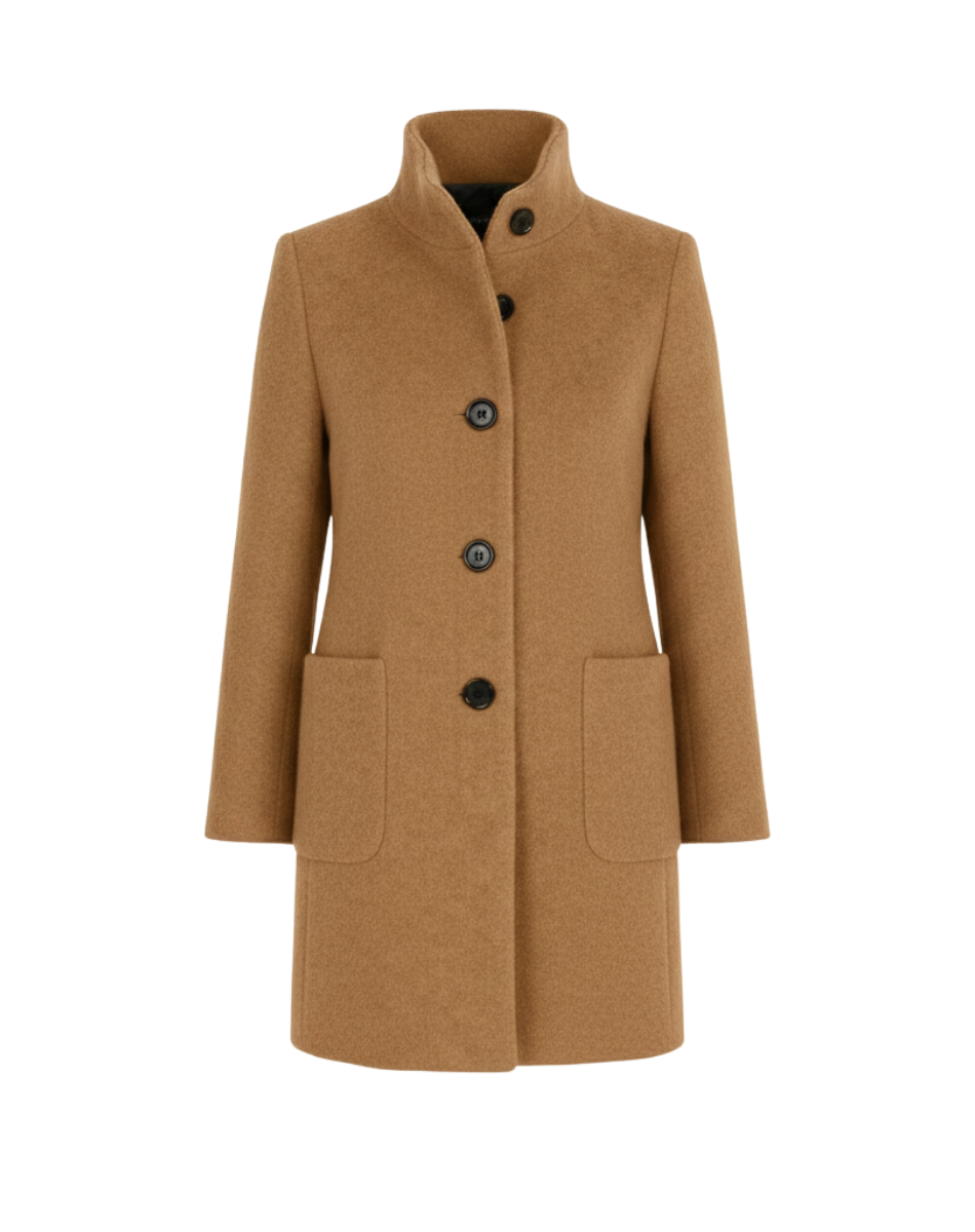 Élodie™ | Manteau d’Hiver Élégant en Mélange Chaud