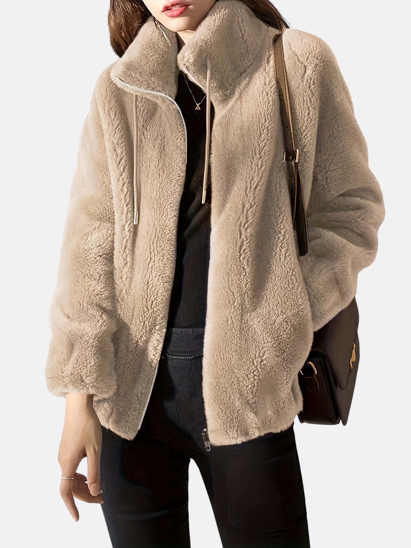 Liora™ | Veste zippée cosy