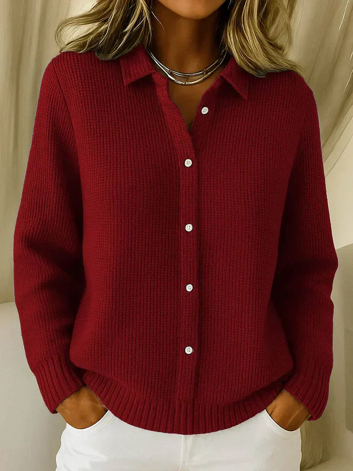 Camille | Cardigan Tricoté Élégant & Confortable