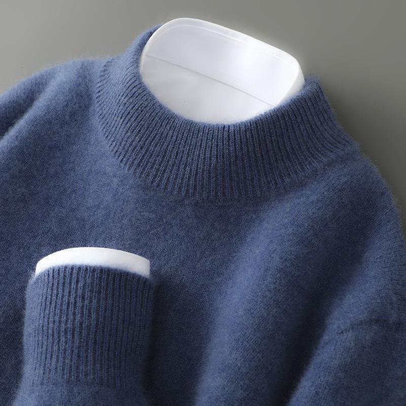 Clémence | Pull col montant en cachemire