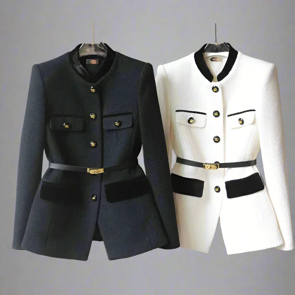 Béatrice | Manteau en Laine : Élégance Intemporelle