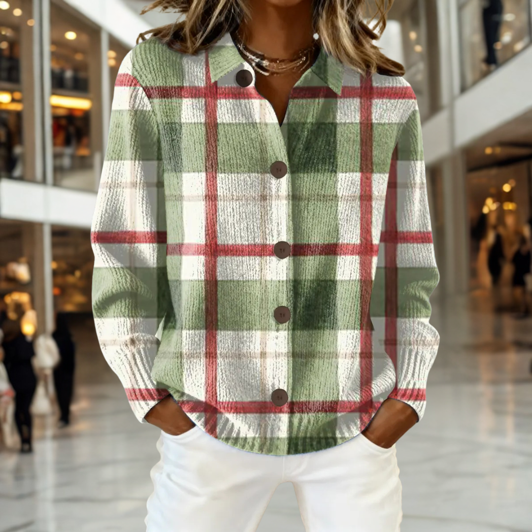 Vivian™ – Cardigan rétro à carreaux