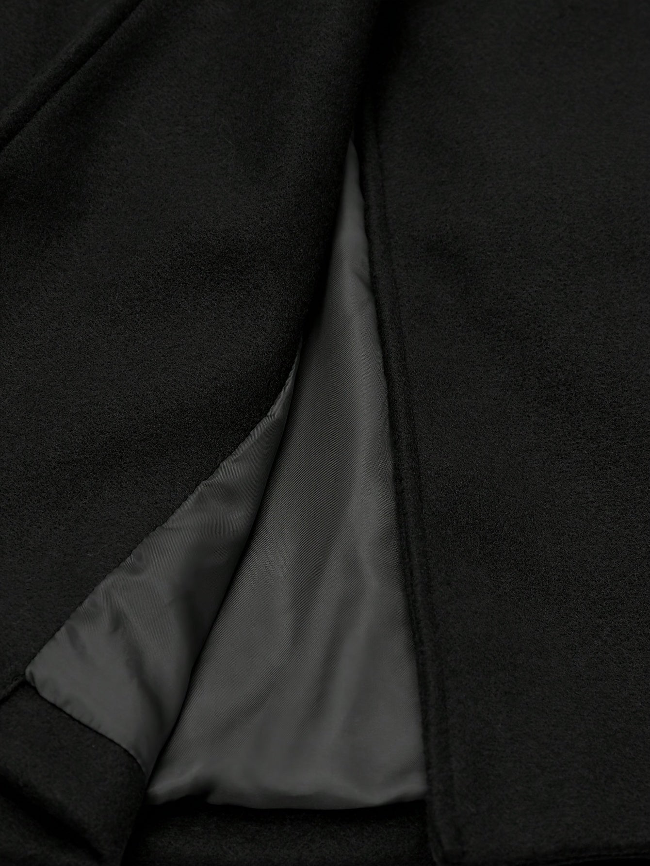 Essre | Manteau bicolore à col contrasté