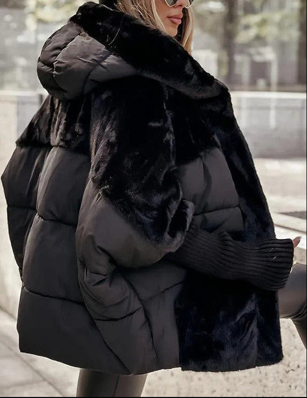 Mariette | Manteau Patchwork d’Hiver