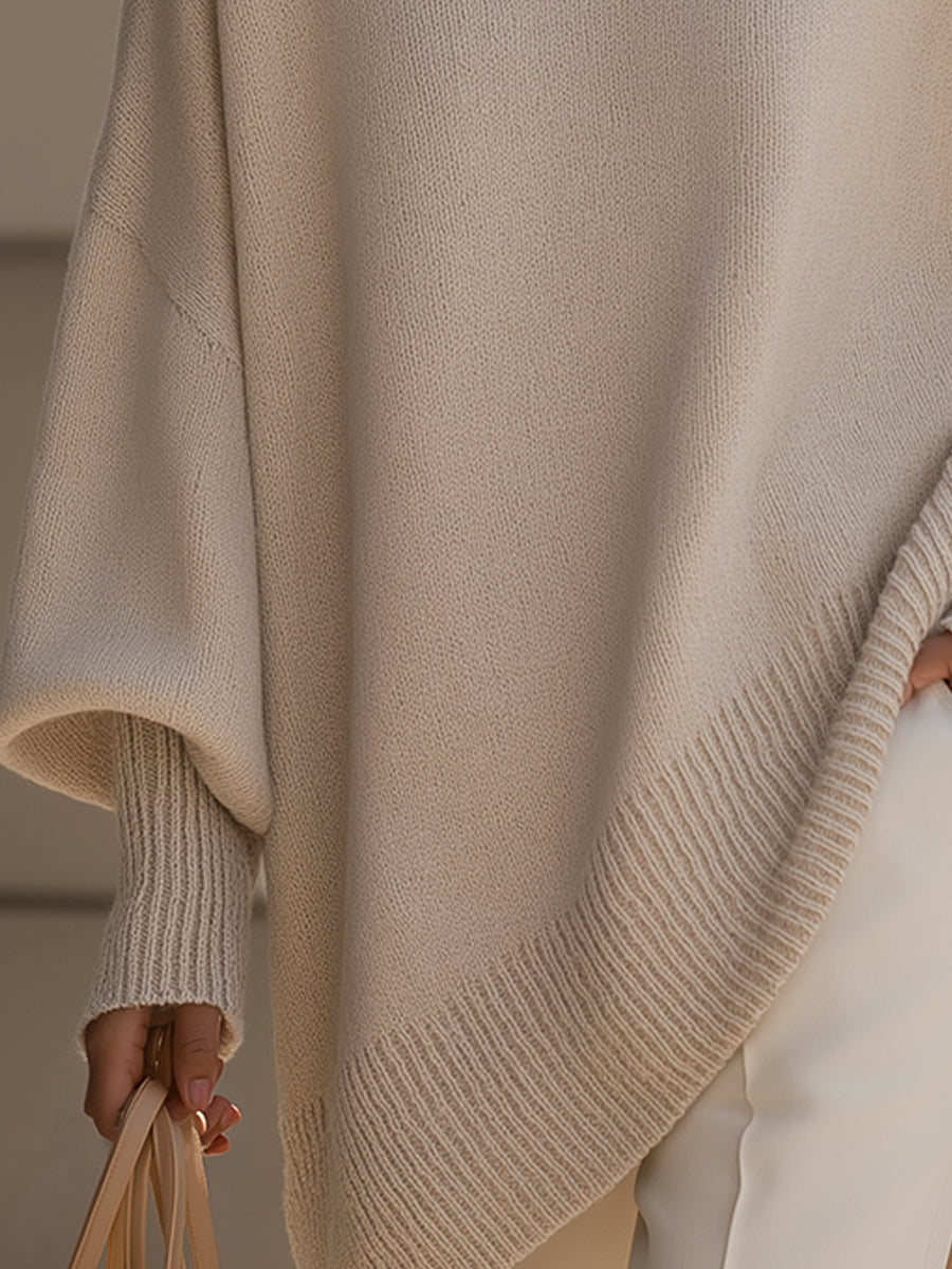 Élise | Pull Sophistiqué en Mélange de Laine