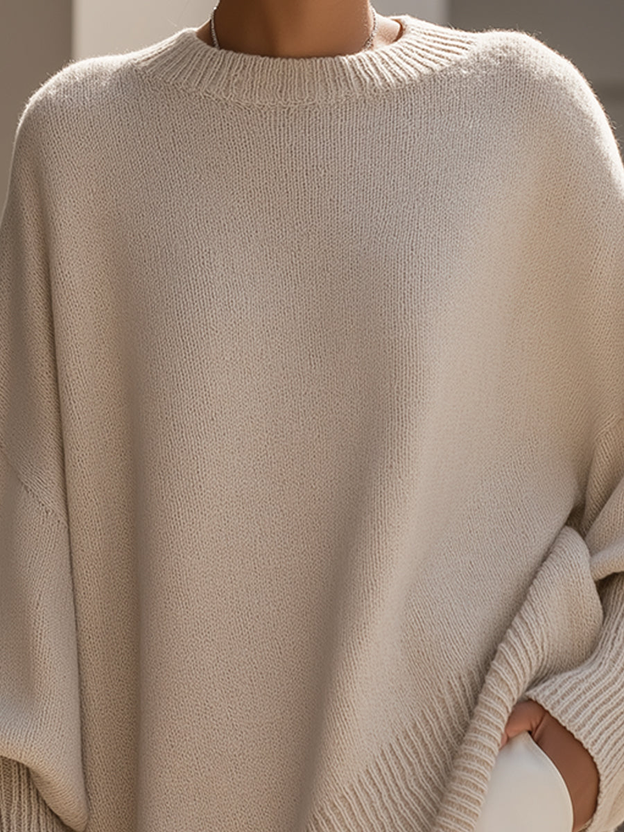 Élise | Pull Sophistiqué en Mélange de Laine