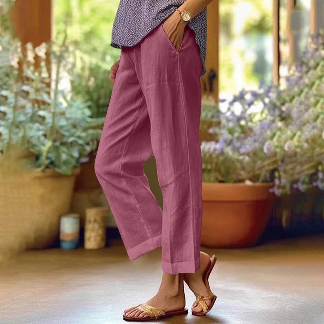 Sandara | Pantalon fluide à l'élégance côtière