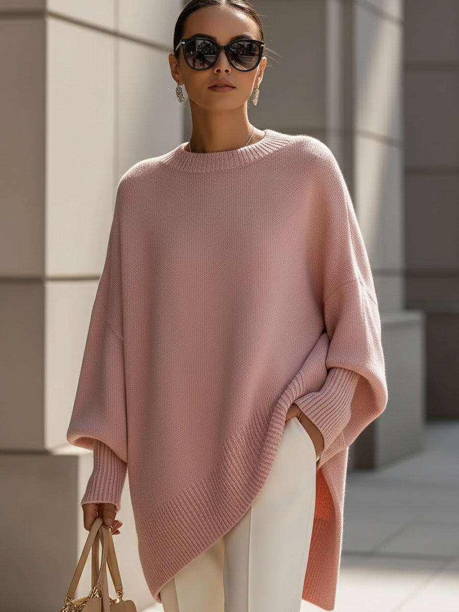 Élise | Pull Sophistiqué en Mélange de Laine