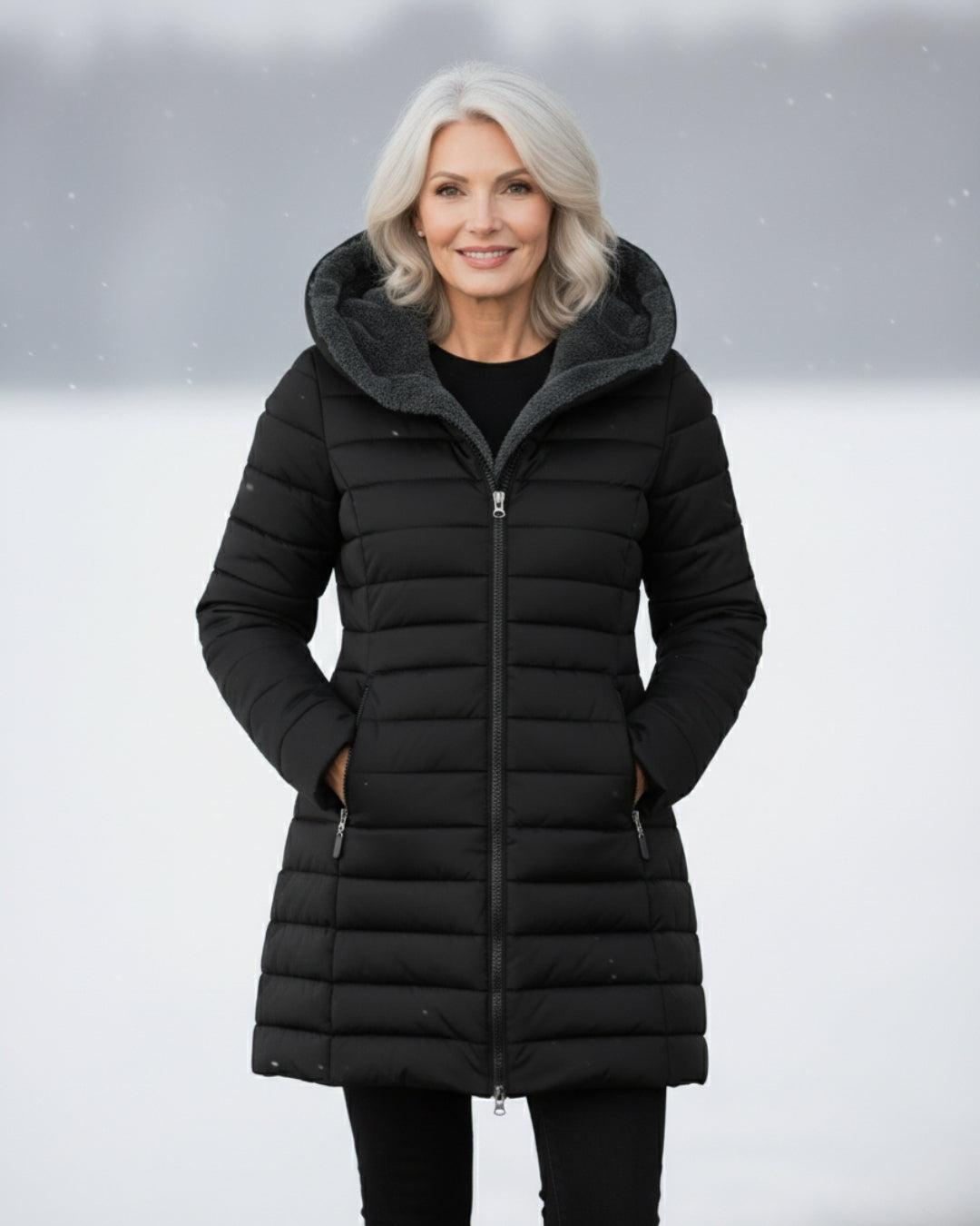 Maribel | Manteau matelassé doublé polaire