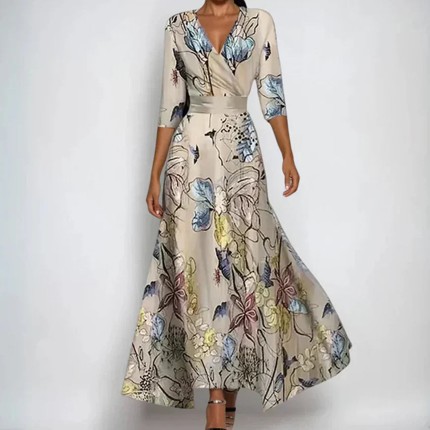 Emily | Robe élégante à imprimé floral
