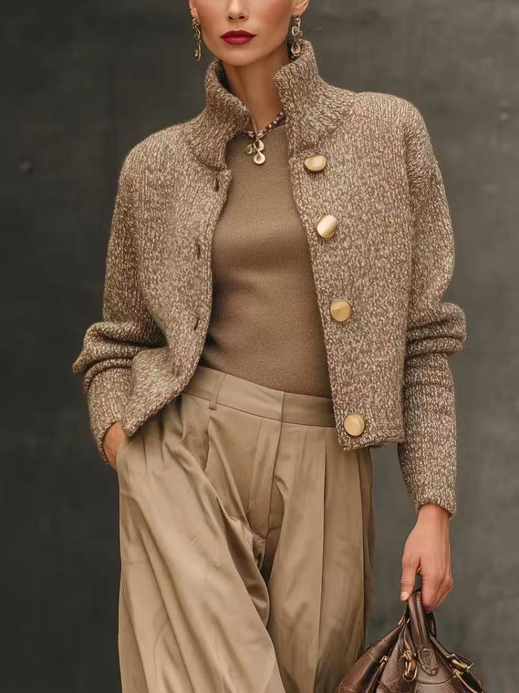 Clara™ | Veste ajustée en mélange de laine