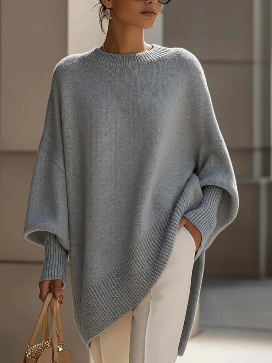 Élise | Pull Sophistiqué en Mélange de Laine