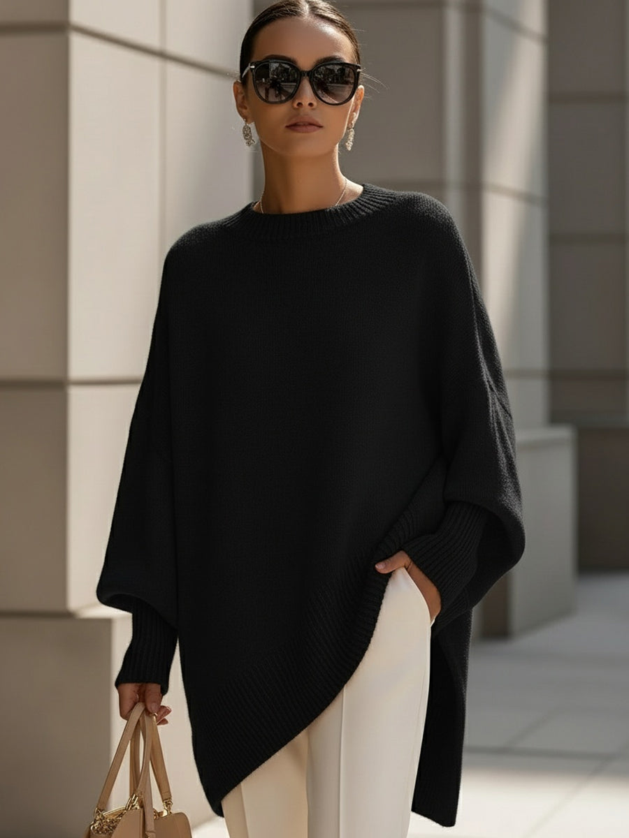 Élise | Pull Sophistiqué en Mélange de Laine