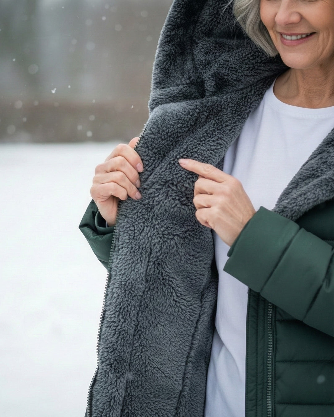Maribel | Manteau matelassé doublé polaire