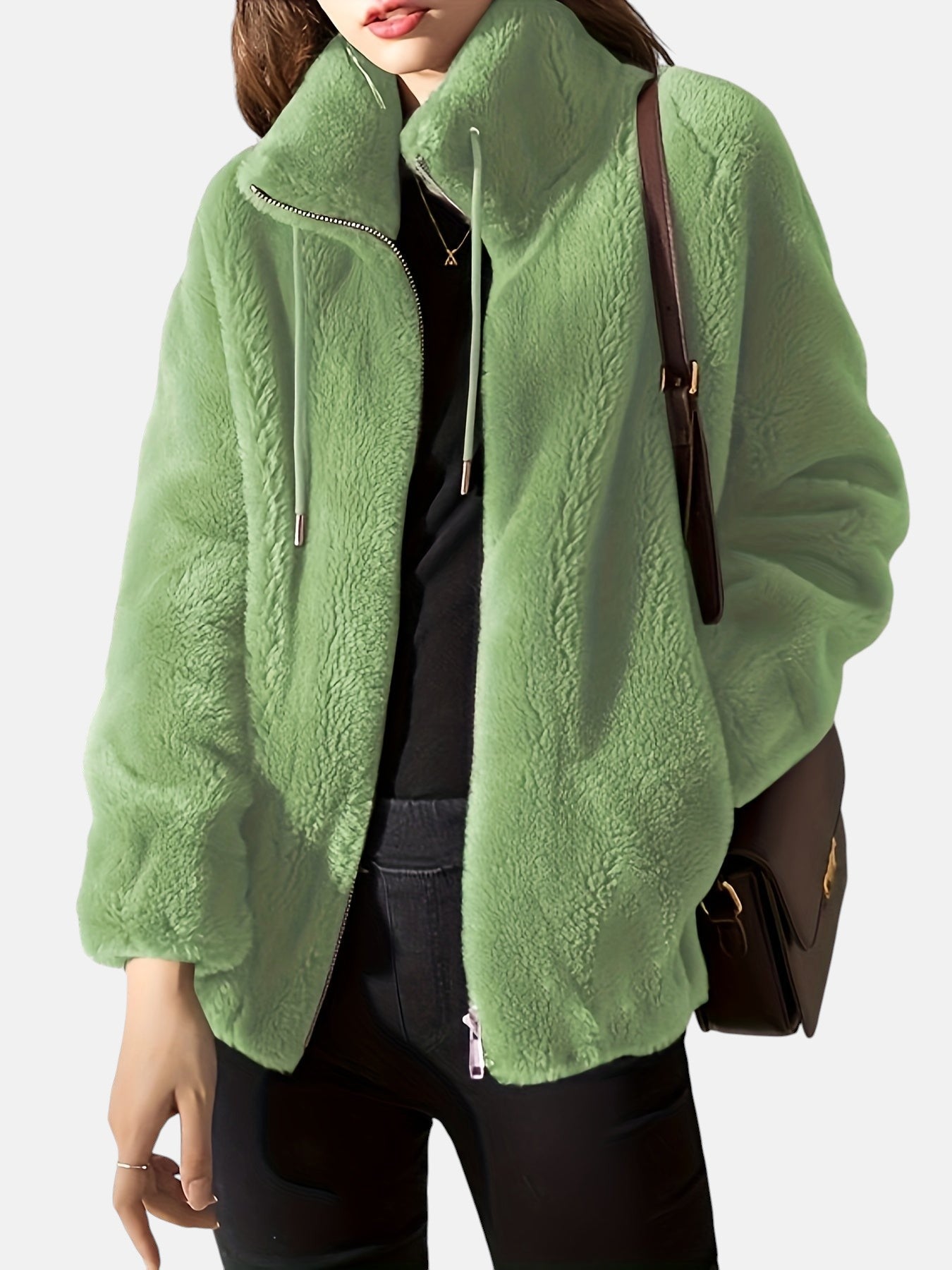 Liora™ | Veste zippée cosy