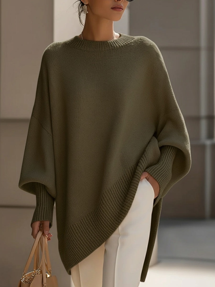 Élise | Pull Sophistiqué en Mélange de Laine