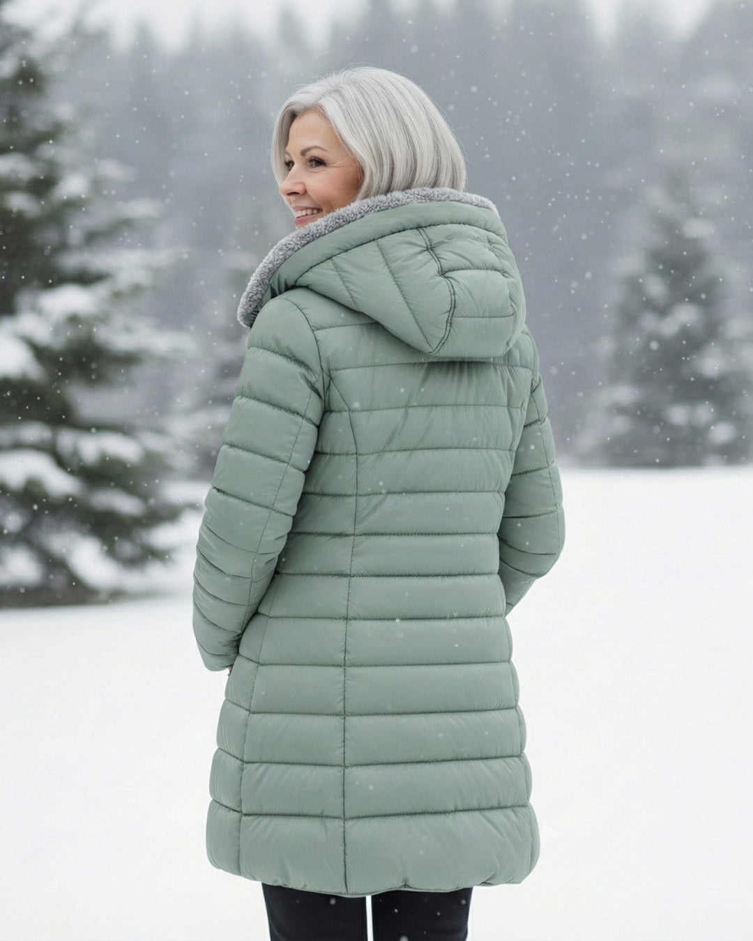 Maribel | Manteau matelassé doublé polaire