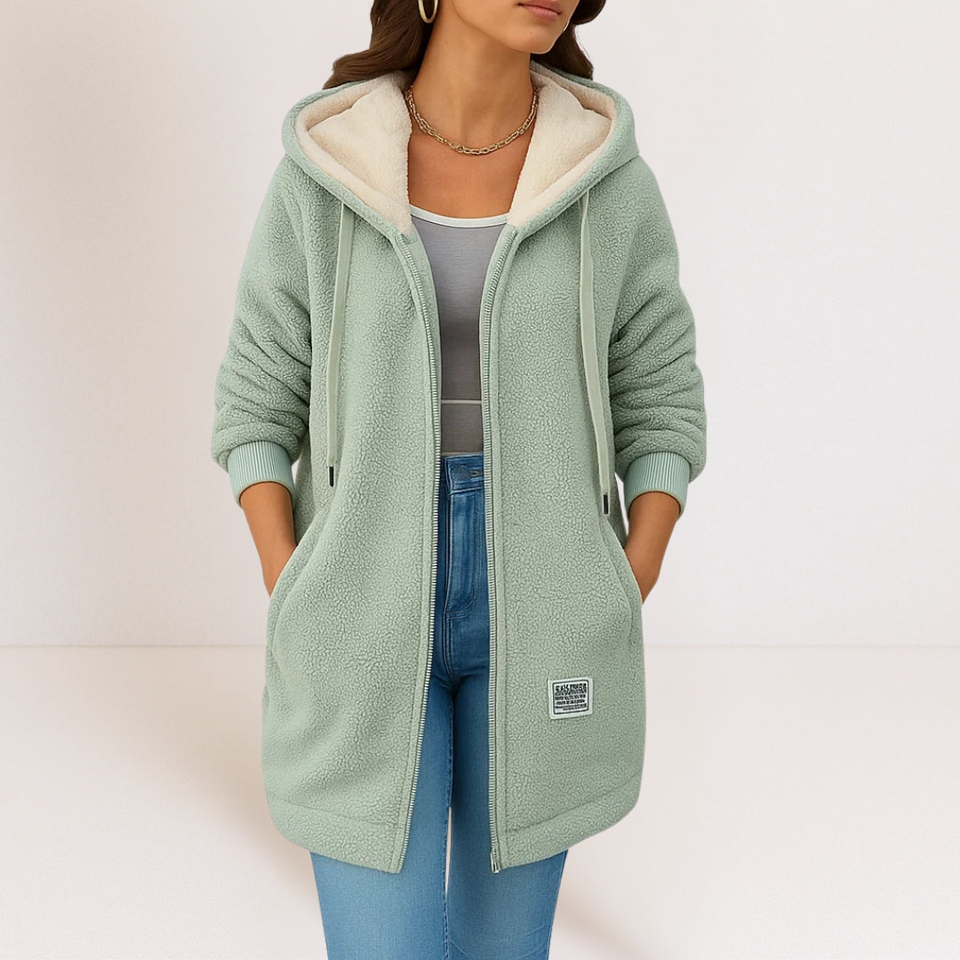 Élodie | Veste en Polar Chaude