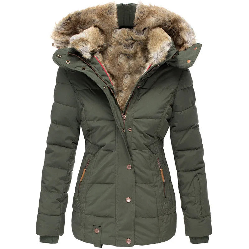 Dupont™ | Warm Winter Coat with Fur Lining