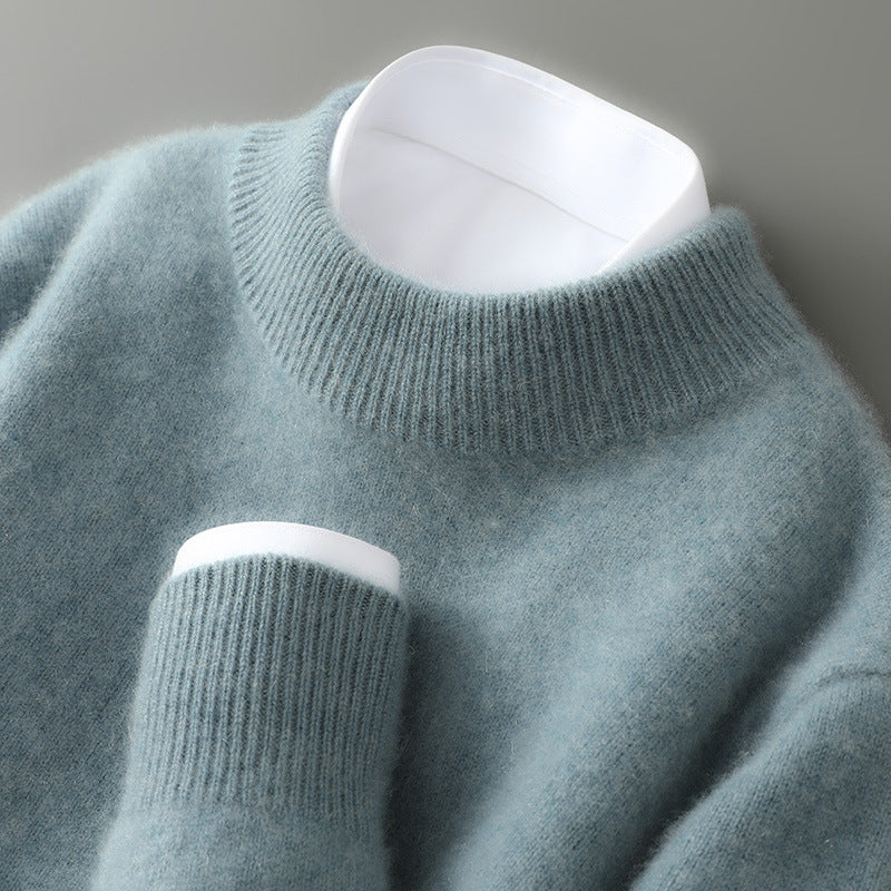 Clémence | Pull col montant en cachemire