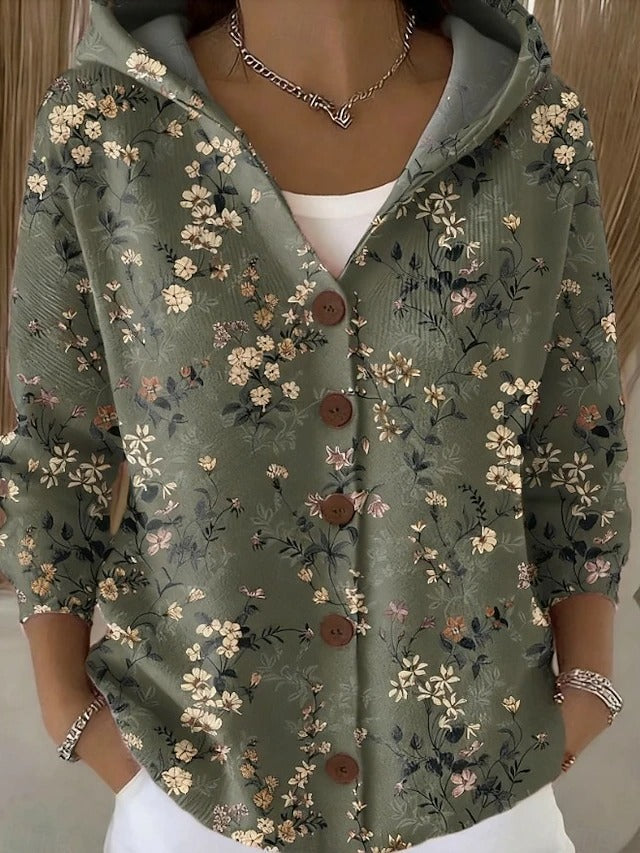 Arielle™ | Long cardigan artistique et chaud
