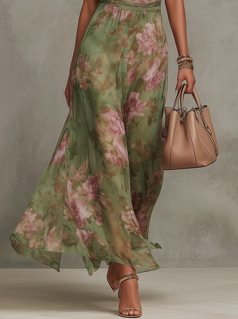 Sophie | Robe d'Été Florale Élégante