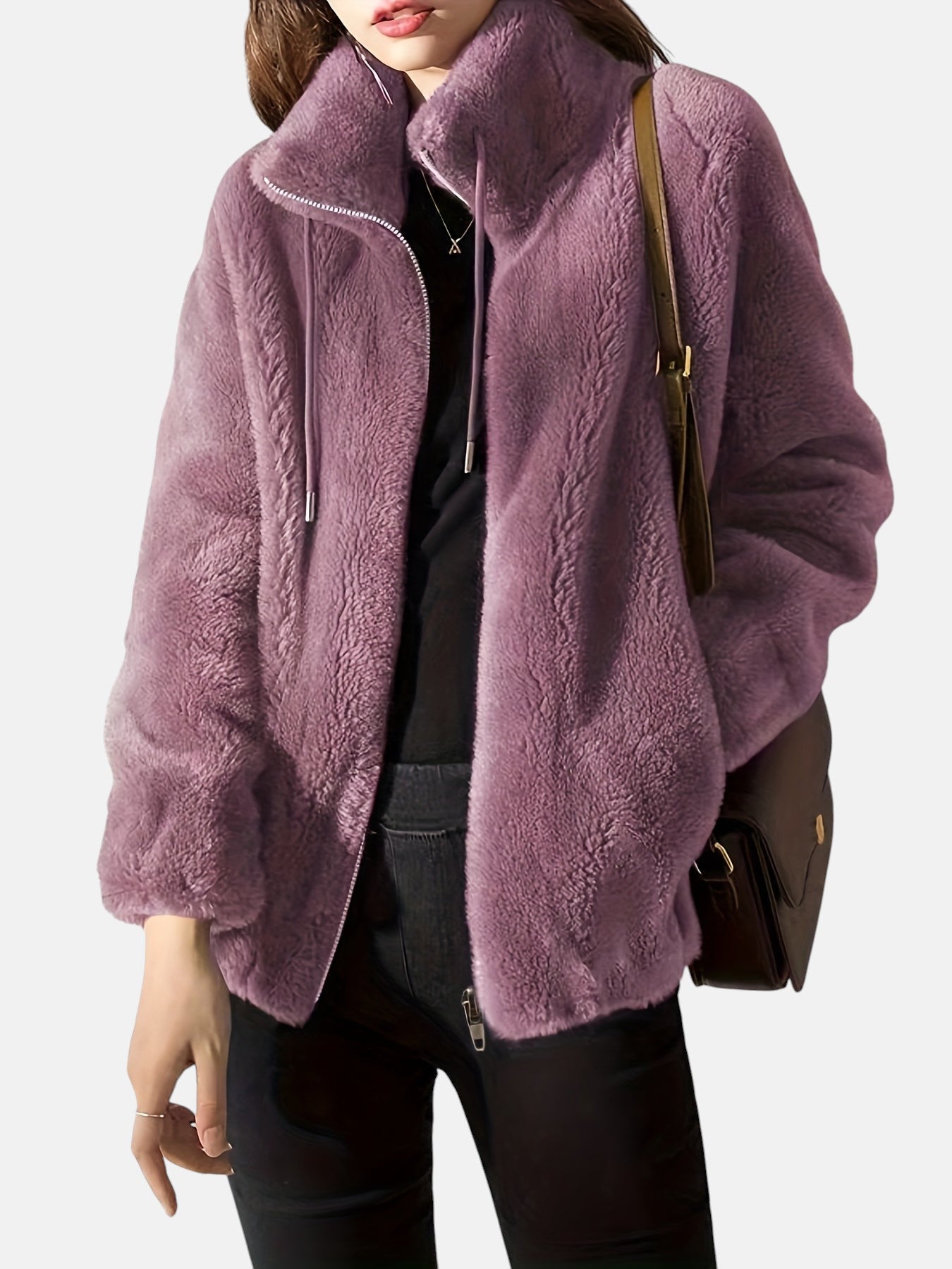 Liora™ | Veste zippée cosy