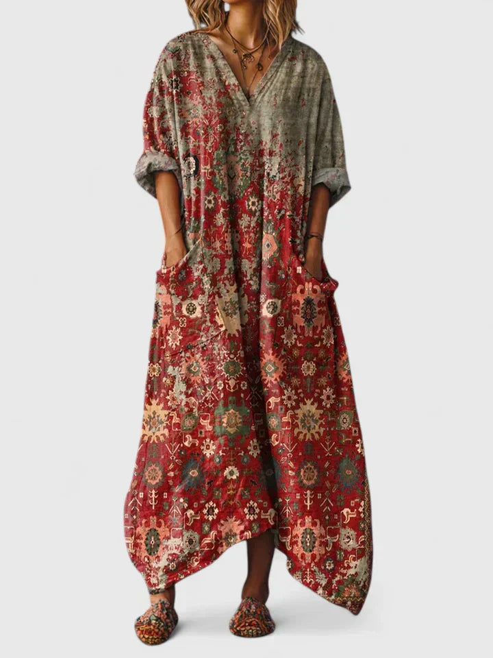 Mariana | Robe élégante à broderie subtile