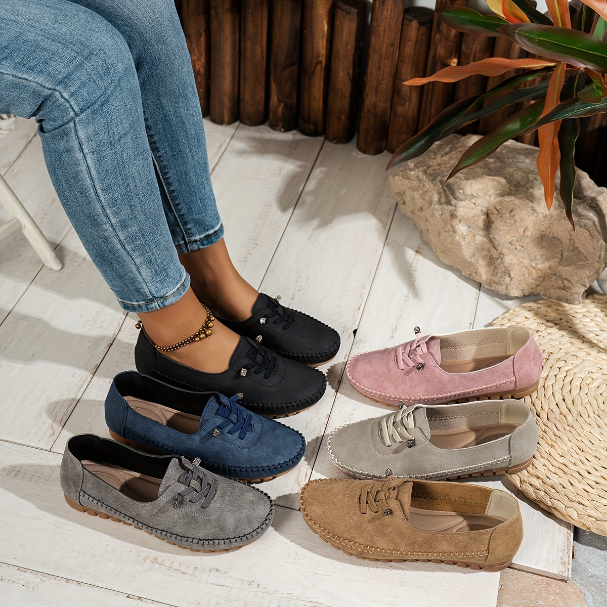 Aveline | Mocassins souples au confort anatomique