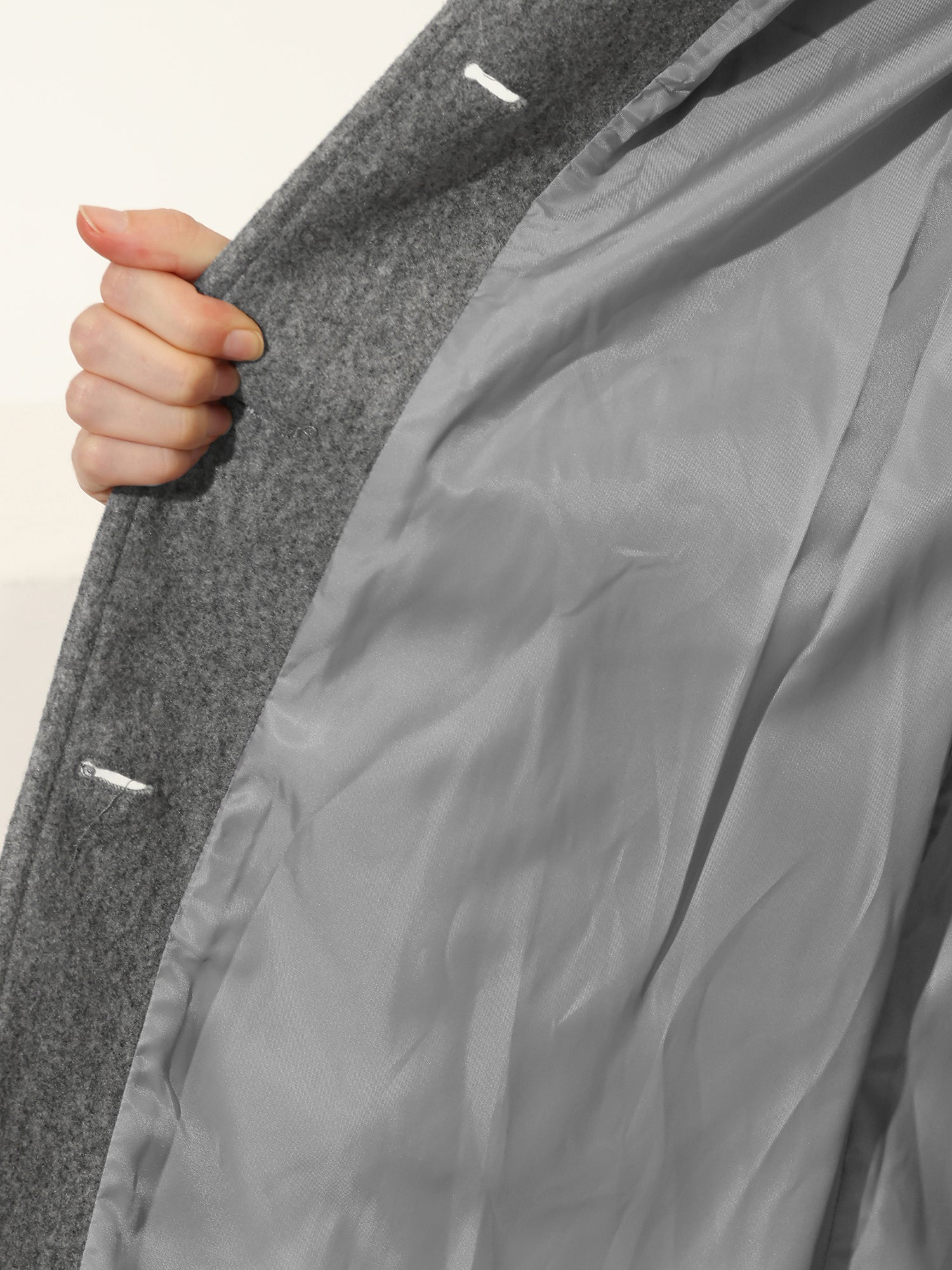 Éliane | Manteau Trench Hiver à Boutonnage Simple