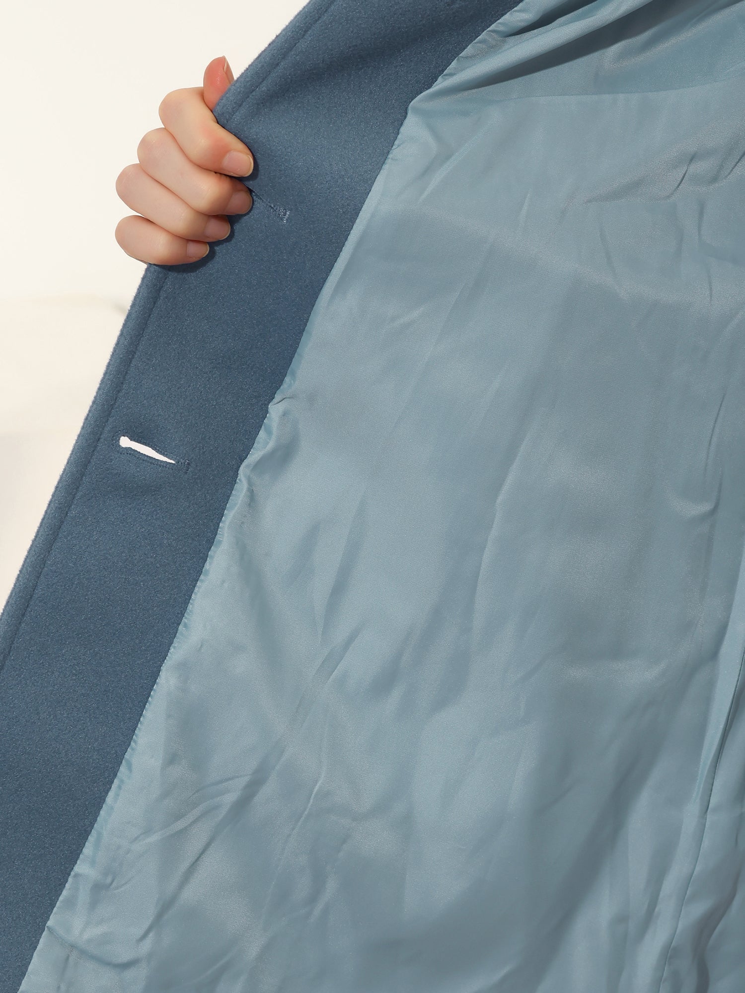 Éliane | Manteau Trench Hiver à Boutonnage Simple